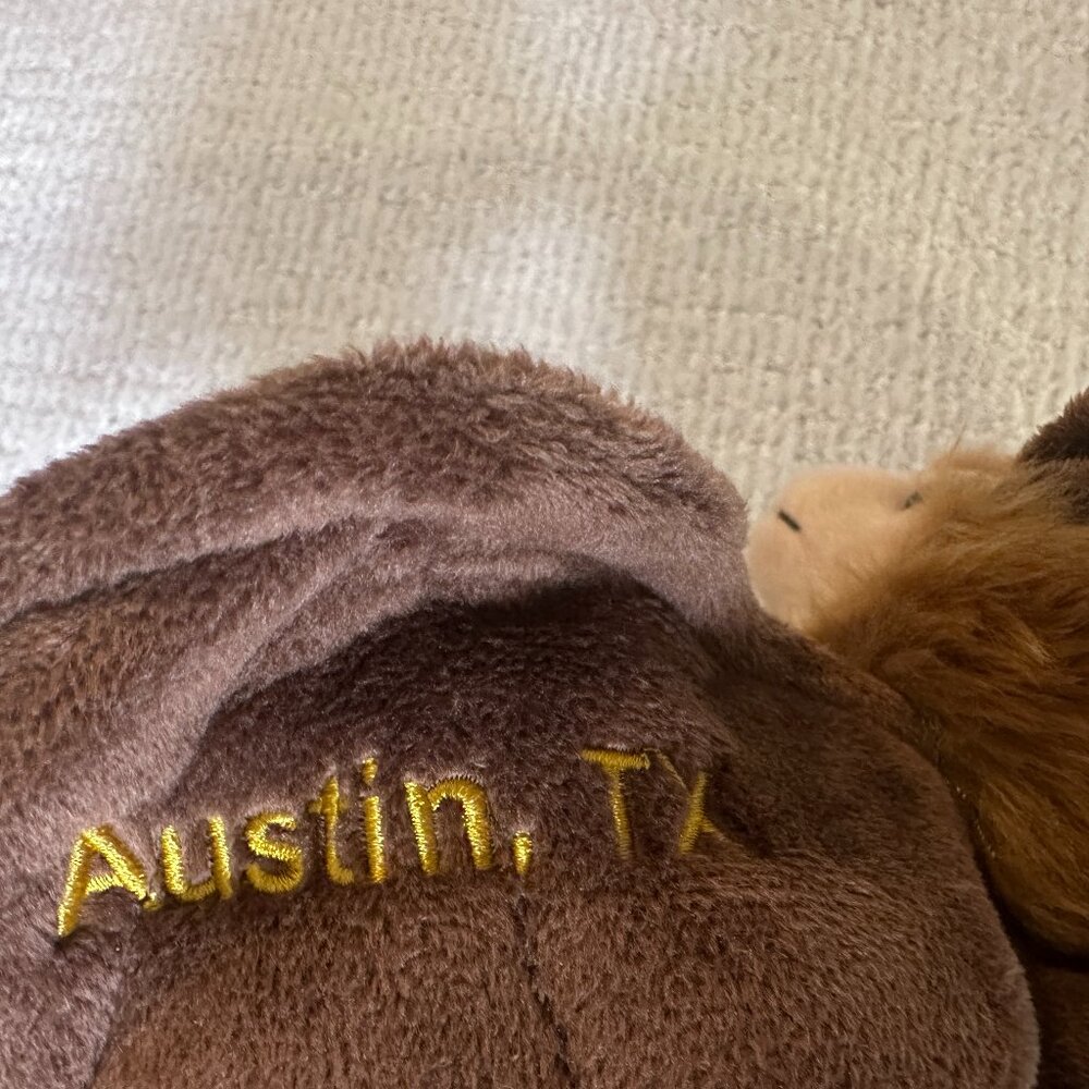 Cute Hanging Bat Plush Stuffed Animal Bendable Wings Texas Souvenir - Picture 12 of 12
